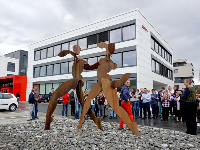 Agnes Keil,  sculpture for ELPRO company, switzerland, 2016